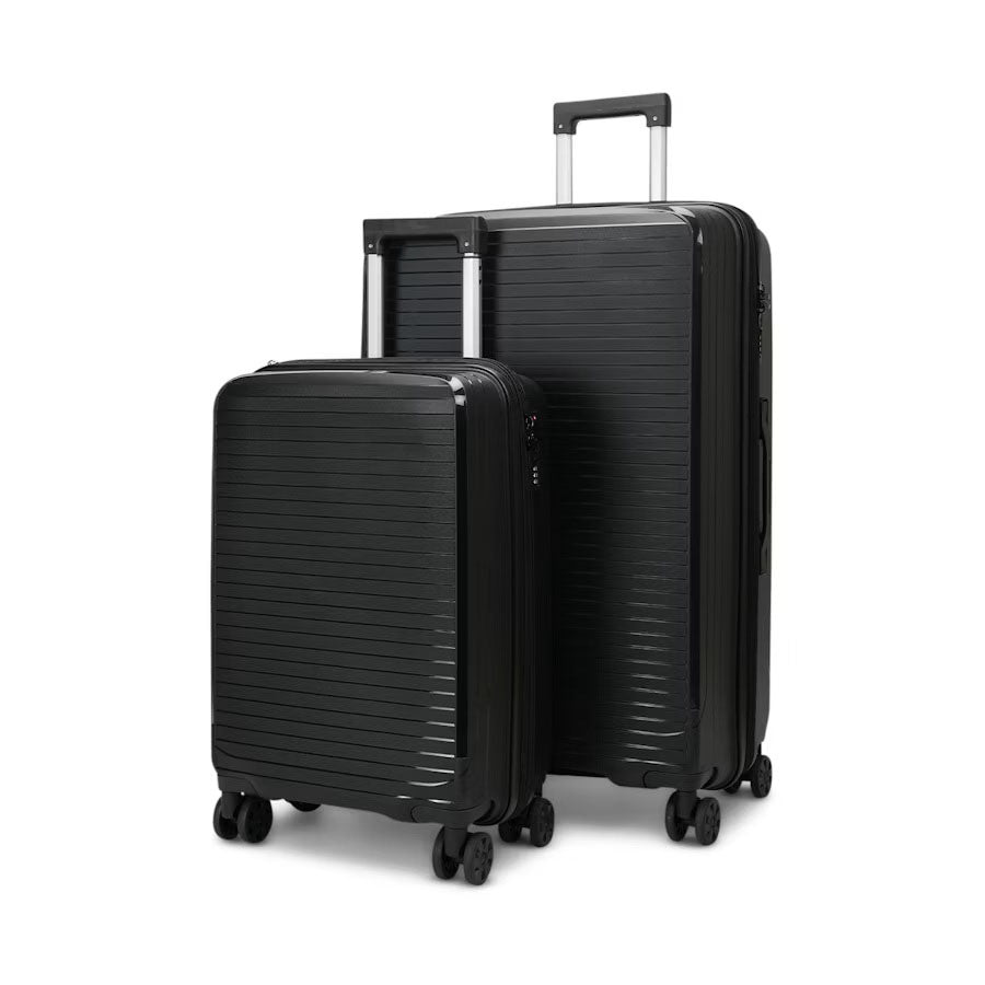 PP Luggage Set - 2Pieces - Black