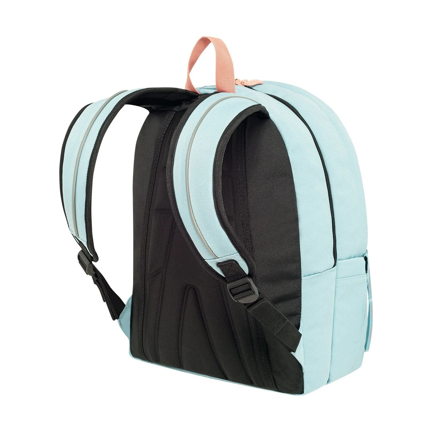 Original Double Scarf Backpack - Cyan-Salmon