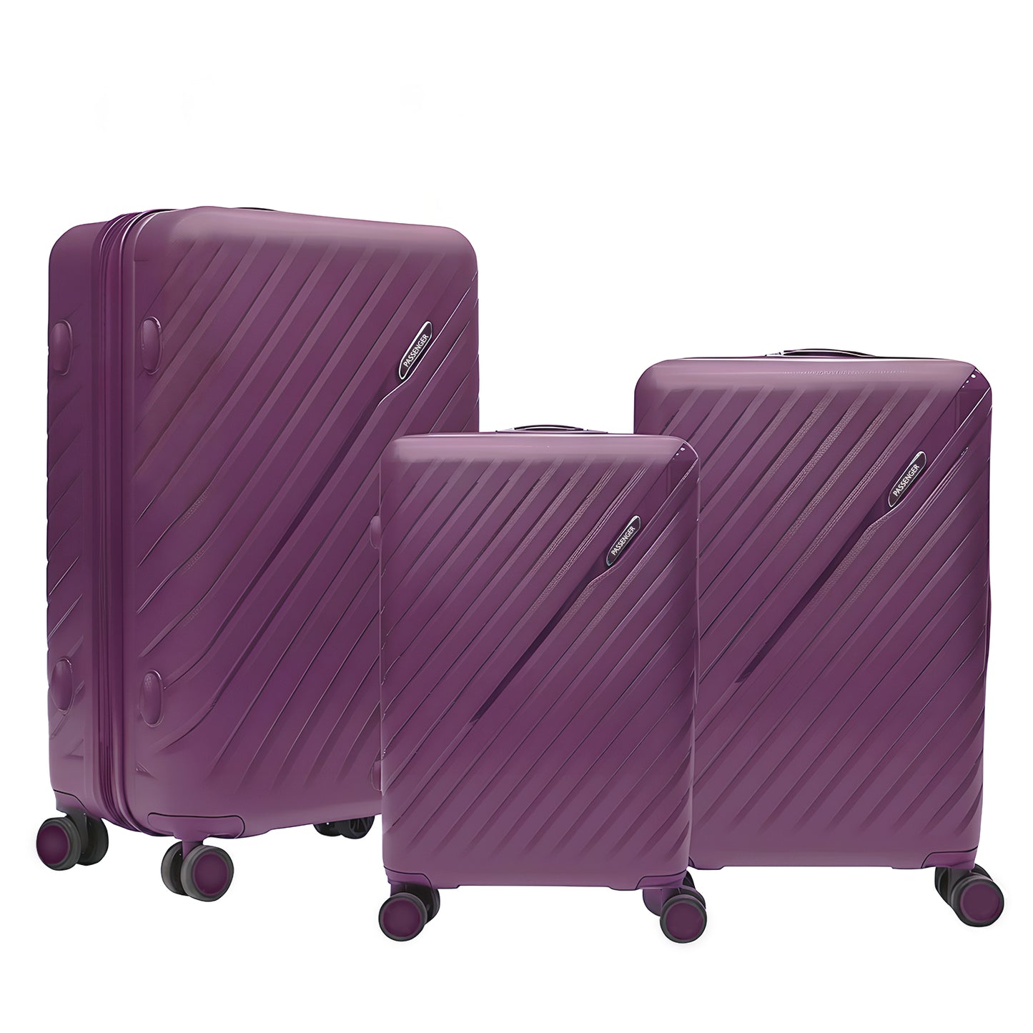 Atlantic PP Luggage Set - Purple