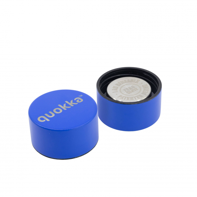Quokka Ultra marine 630ML | Stainless Steel Water Bottles BPA Free | Double Wall Thermal Bottle