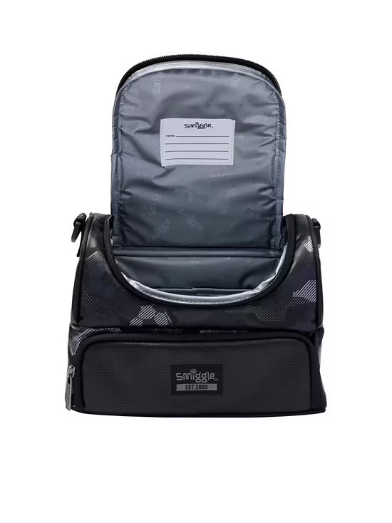 Football Double Pocket Lunchbox With Strap