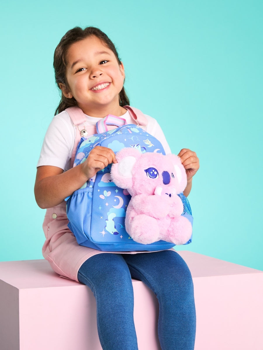 Teeny Tiny Koala Backpack with Detachable Plush Toy, 26cm
