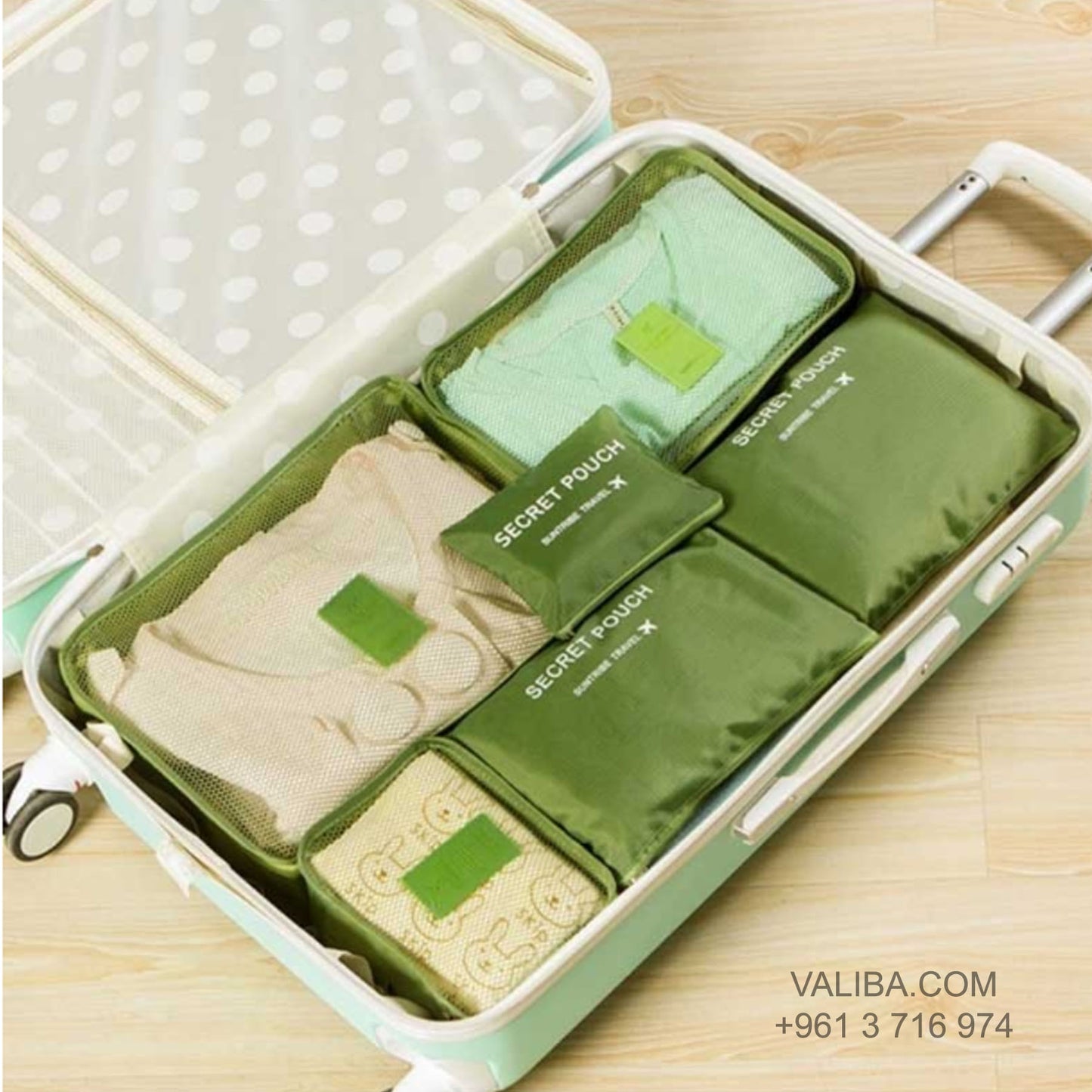 Organizers - Packing Cubes 6pcs