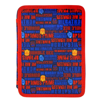 Must Transformers double decker filled pencil case