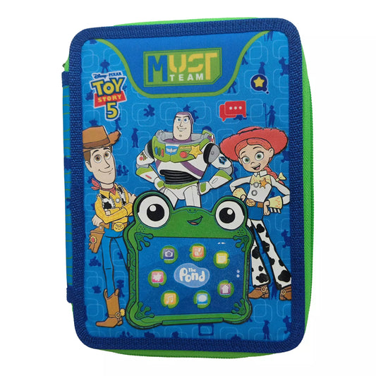 Must Team double decker filled pencil case toy story