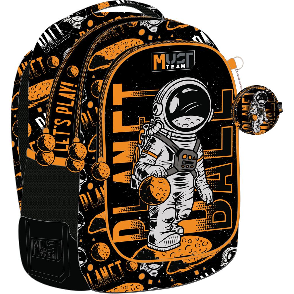 Must Team 17" backpack 3 cases Planet Ball 43cm
