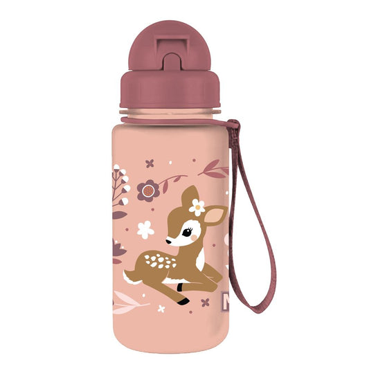 Must Team water bottle canteen pctg 400 ML with straw asst
