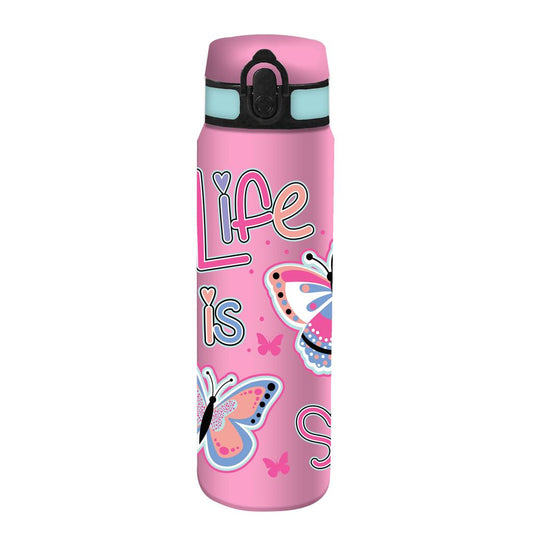 Must Team water bottle canteen stainless steel 600 ML asst butterfly