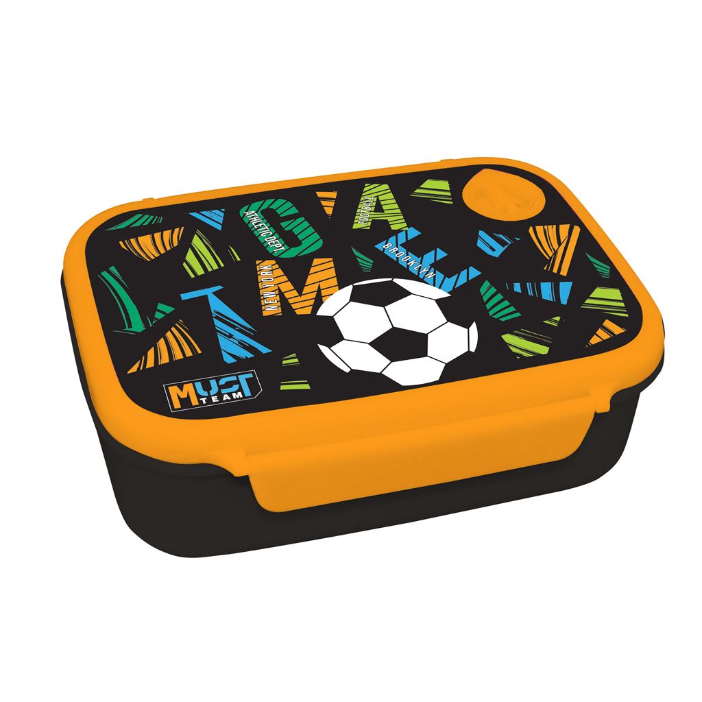 Must Team lunch box & water bottle set football game on