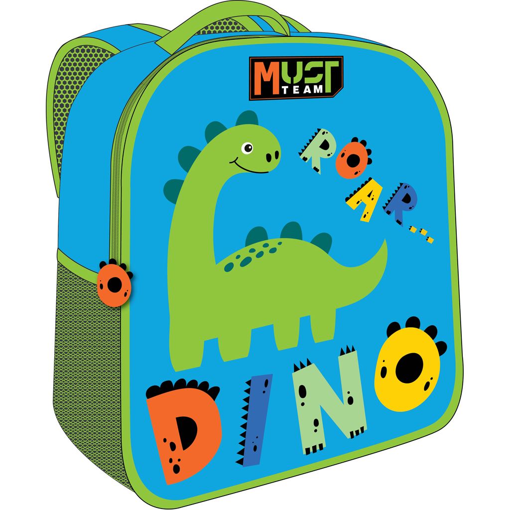 Must Team 12.5" backpack 3D dino 32 cm