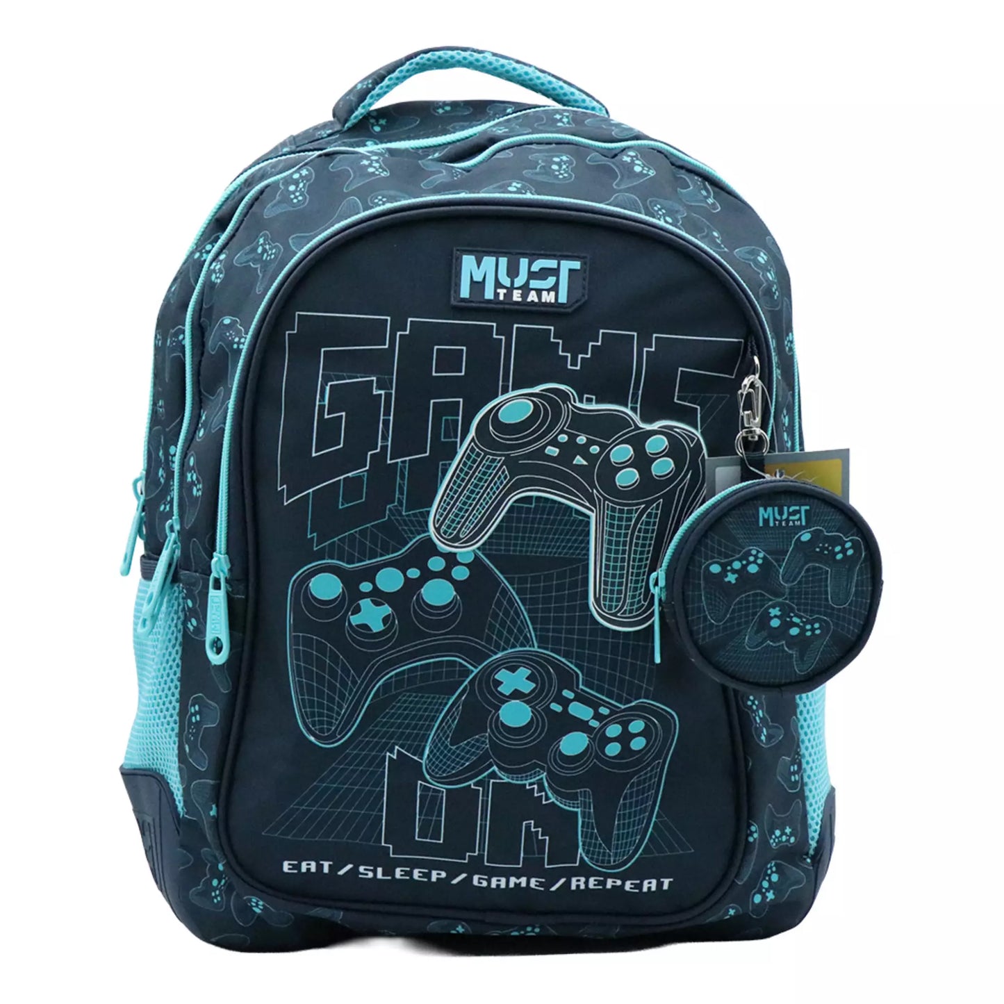 Must Team 17" backpack Nintendo Game on 43cm