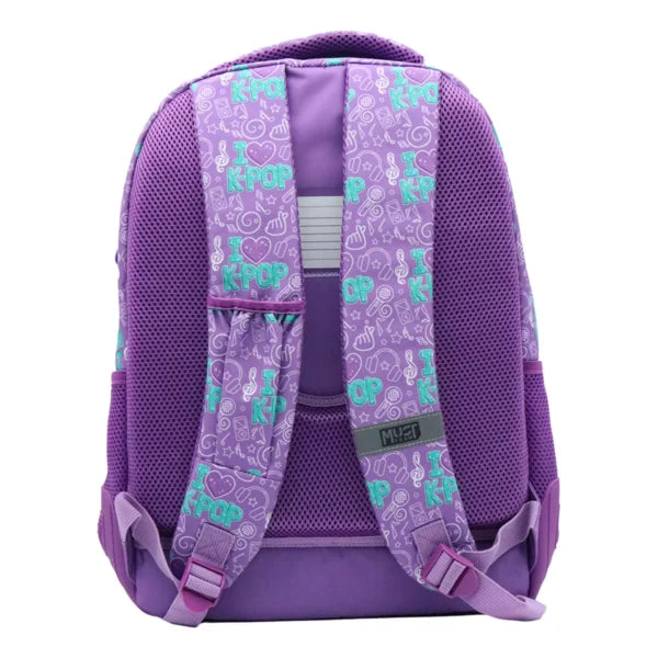 Must K-POP 17" Backpack 3 Compartments