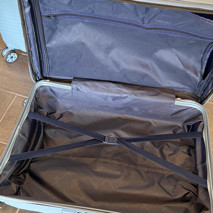 PP Luggage Set + Cup Holder - 3Pieces - Black