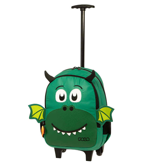 Trolley Backpack Green Dragon