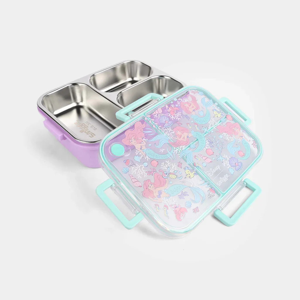 Smiggle Mermaid Stainless Steel Lunch Box