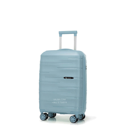 Monza PP Luggage - 20" - Light Blue Grey