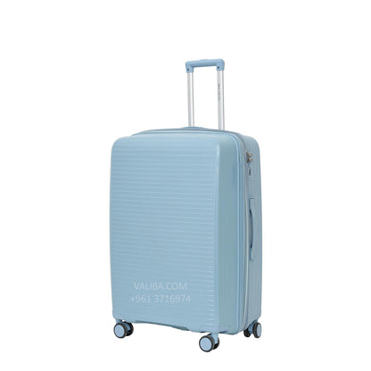 PP Luggage + Cup Holder - 24" - Grey Blue