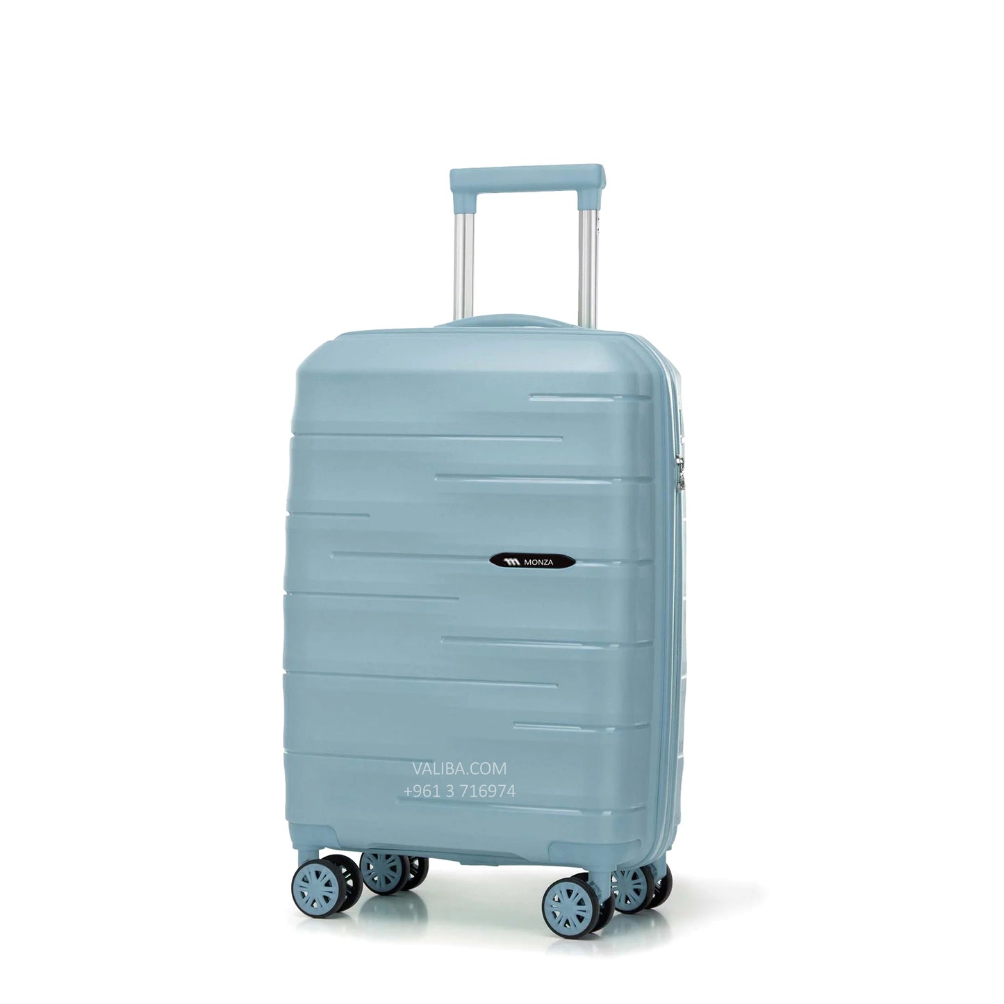 Monza PP Luggage - 24" - Light Blue Grey