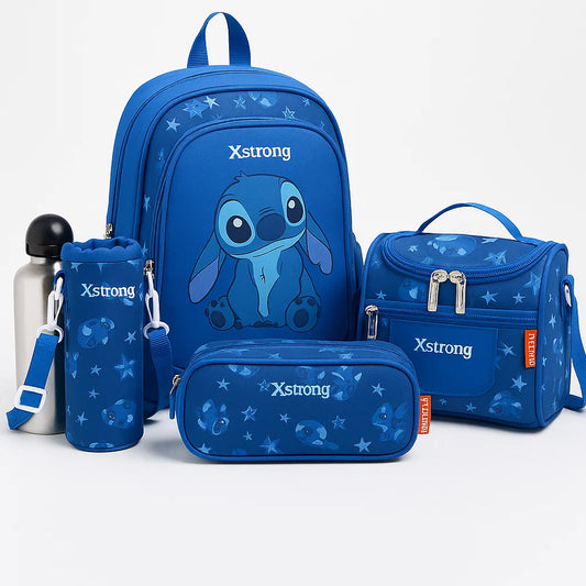 XSTRONG stitch backpack 4 compartments set 4 pcs 2510-9