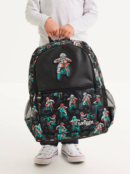 Adventurous Biker Backpack, 42cm