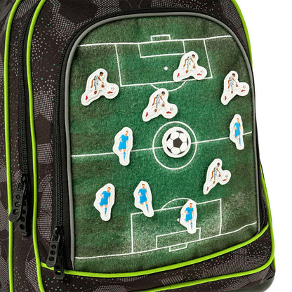 Trolley School Backpack Rolling Mover Football