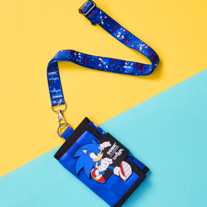 Sonic The Hedgehog Lanyard Wallet