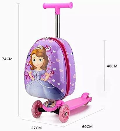 Kids scooter suitcase - Princess Sophia