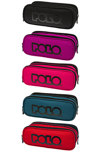 Polo Pencil Case Triple