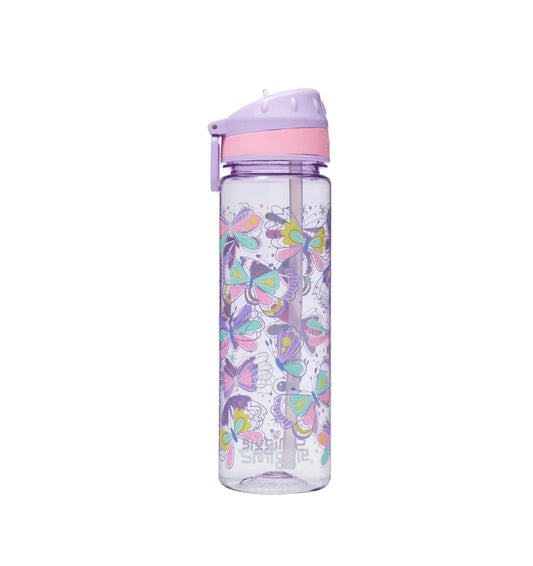 Butterfly Flutter Drink Up Plastic Drink Bottle 650Ml