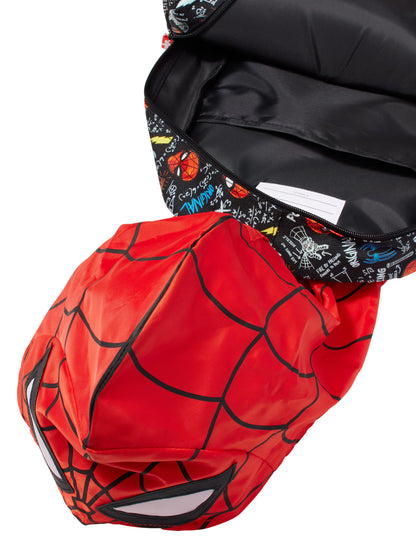 Smiggle Spiderman Junior Hoodie Backpack, 36cm