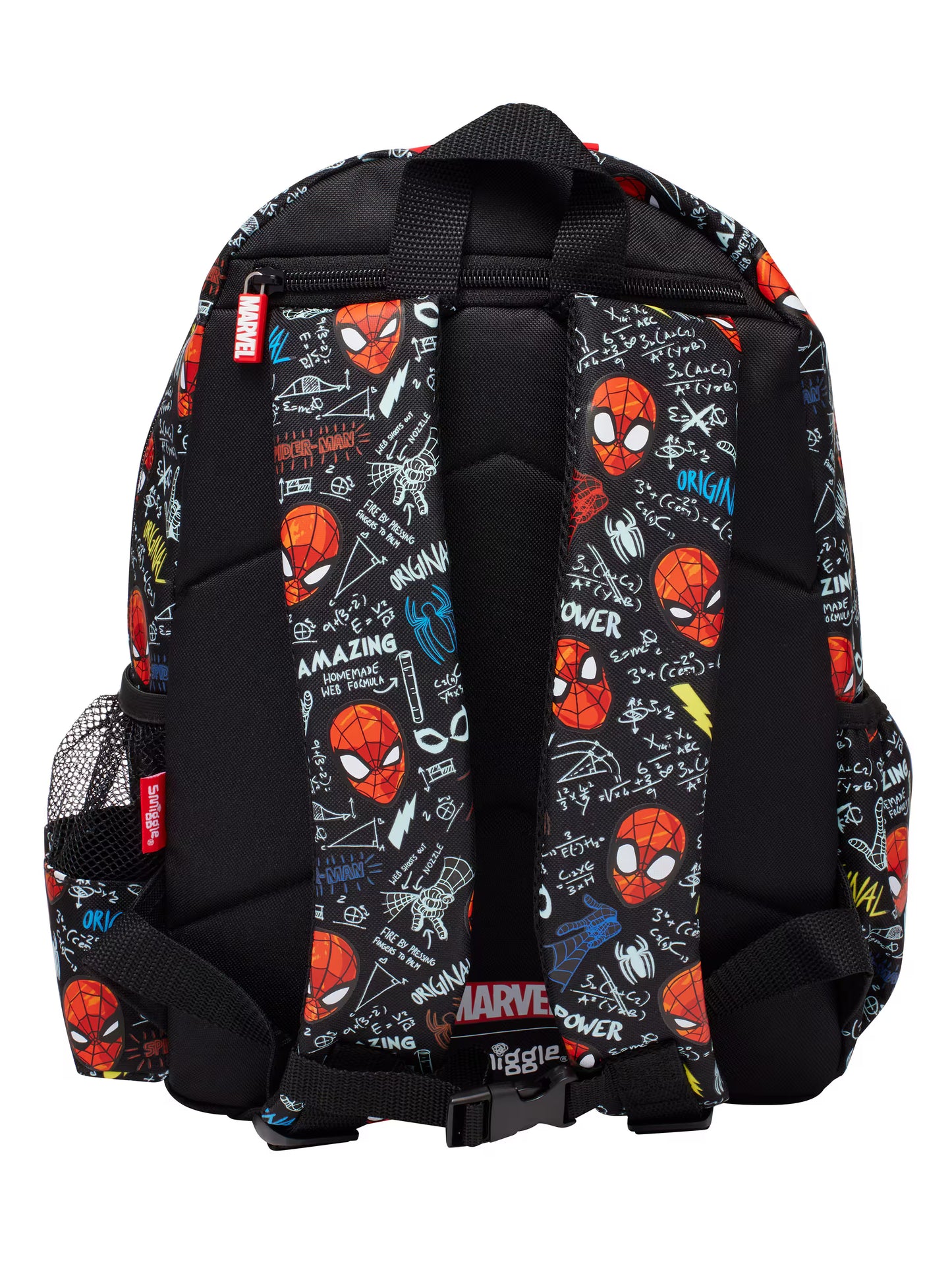 Smiggle Spiderman Junior Hoodie Backpack, 36cm
