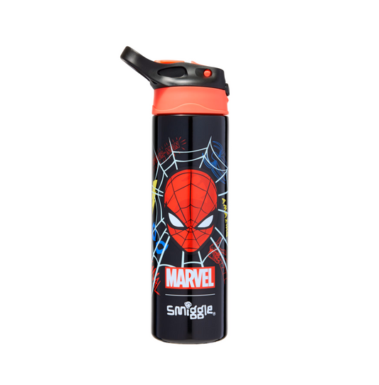 Spider-Man Water Bottle With Flip Spout 520Ml