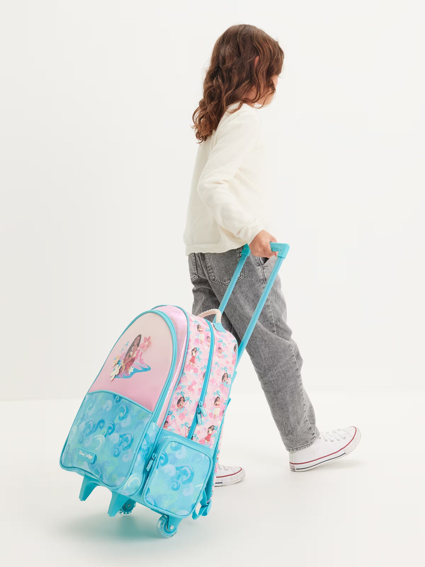 Moana Trolley Backpack With Light Up Wheels
