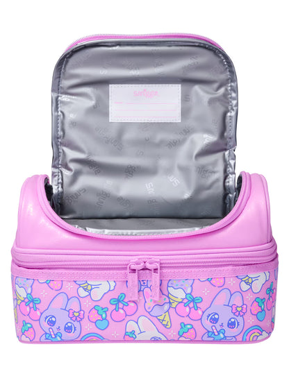 Bright Eyes Bunny Rabbit Double Decker Lunch Bag