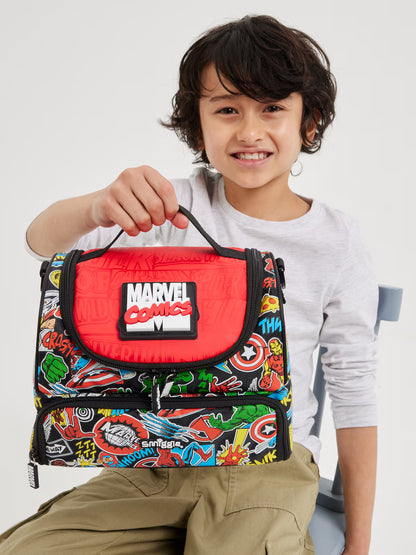 Marvel Double Pocket Lunch Bag With Strap
