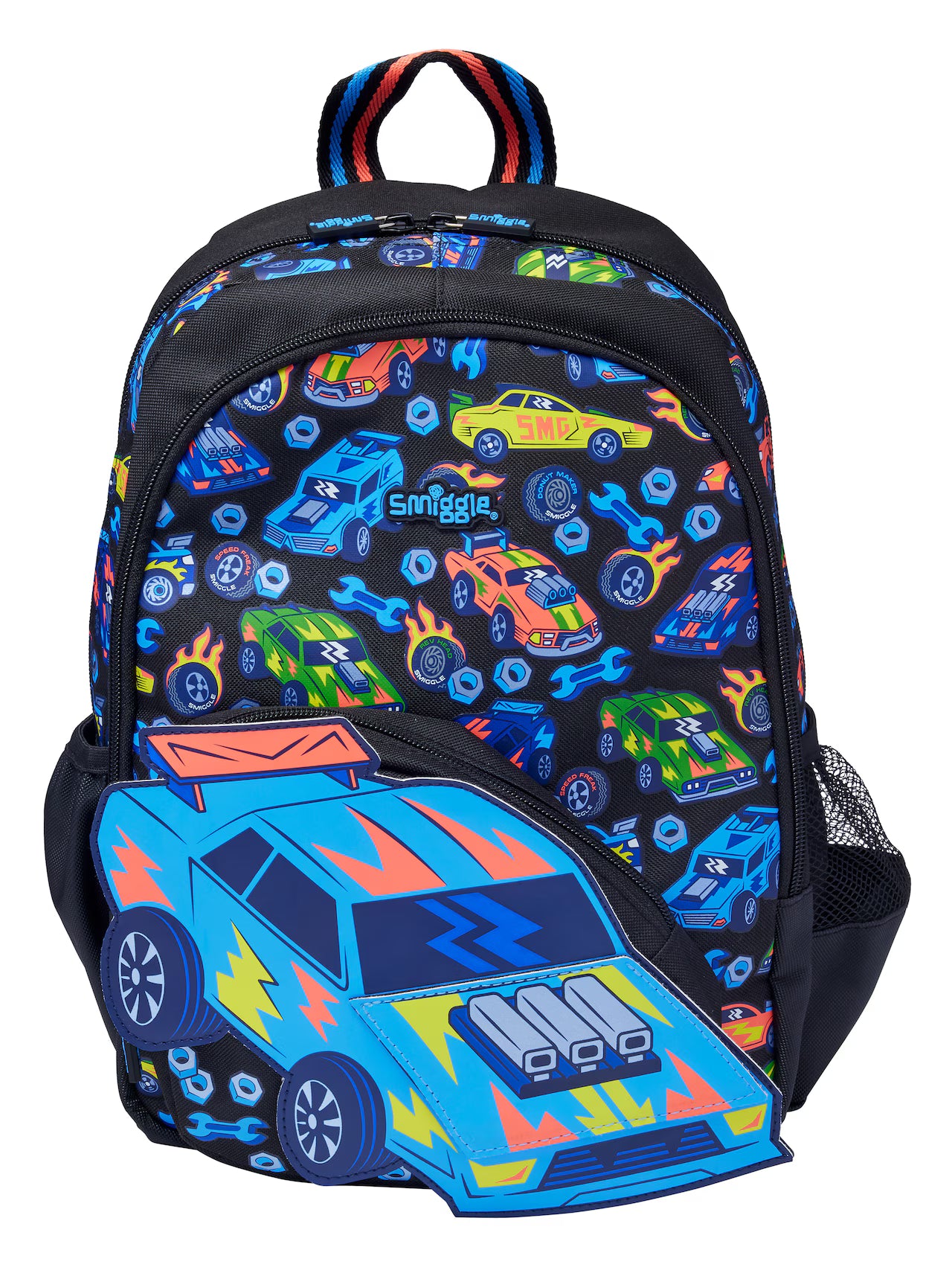 Smiggle Race Playtime Junior Backpack, 37cm