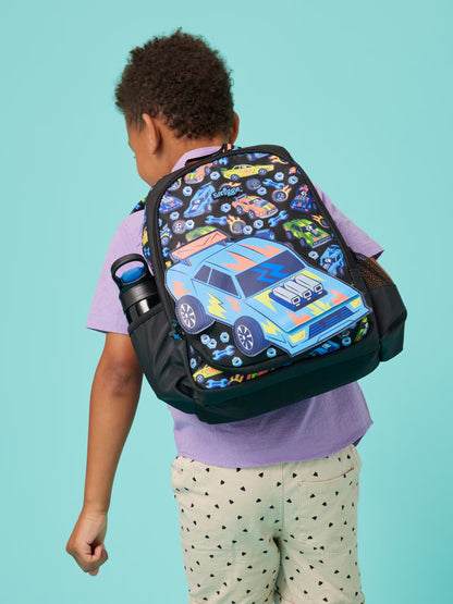 Smiggle Race Playtime Junior Backpack, 37cm