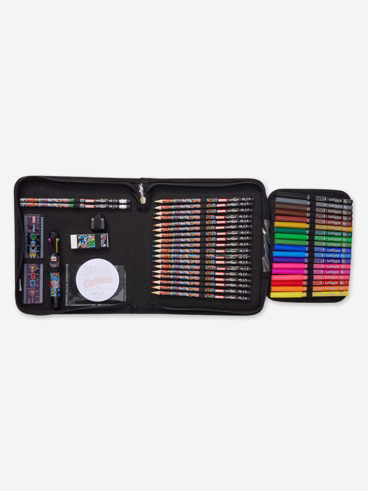 Marvel Zip It Stationery Gift Pack Pencil Case