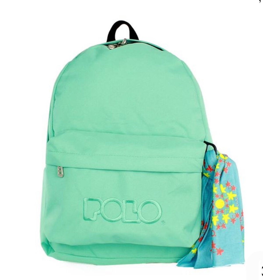 Original Scarf Backpack - Light Green
