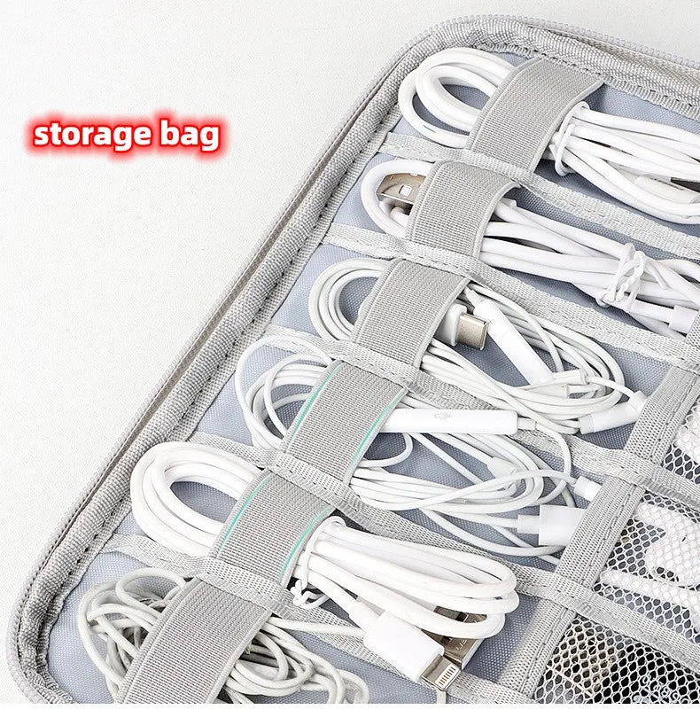 Travel Cable Organizer Bag Pouch