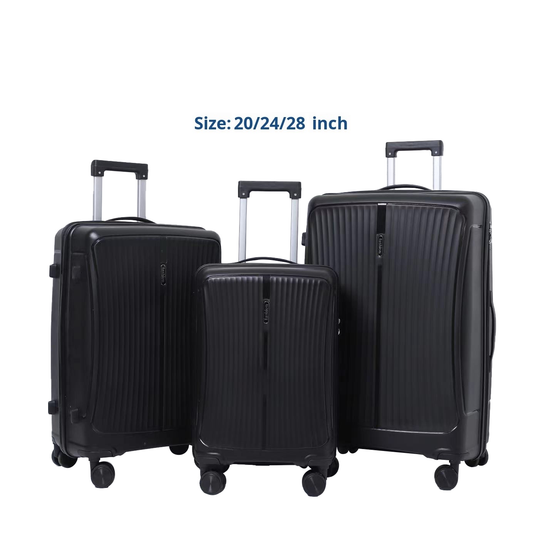PP Luggage Set - 501 Black