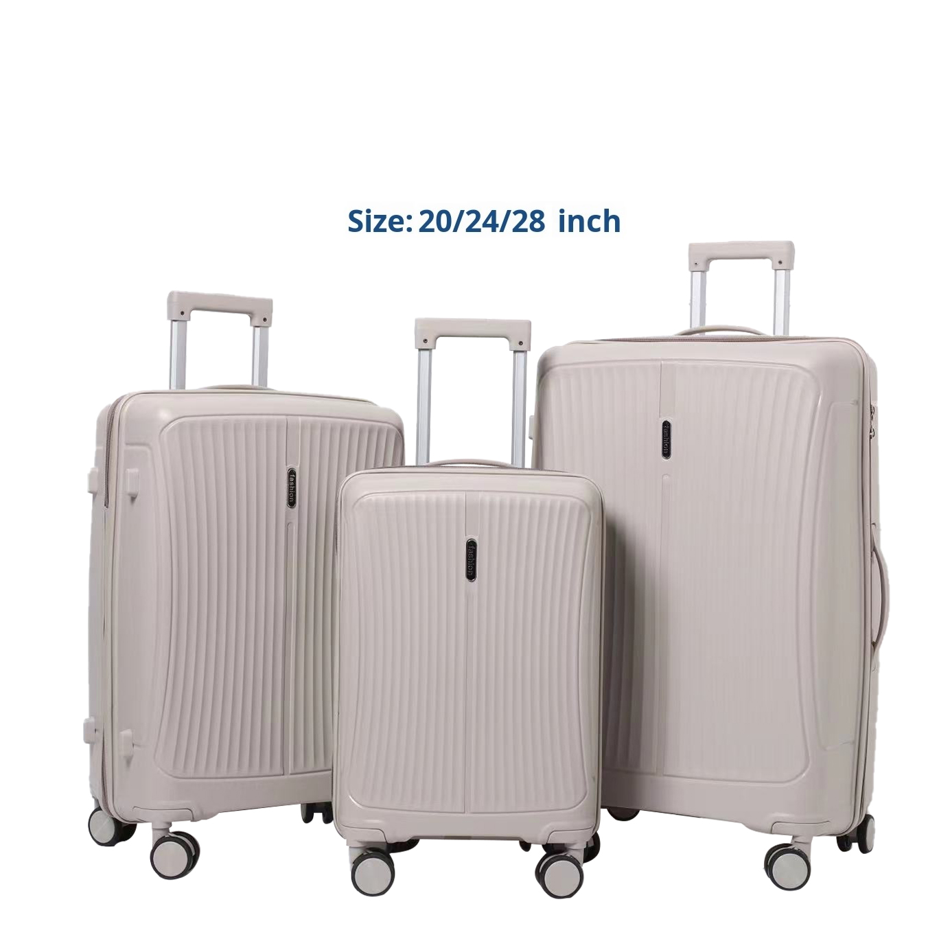 PP Luggage Set - 501 Beige
