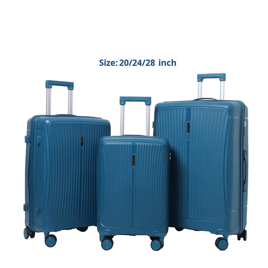 PP Luggage Set - 501 Cyan