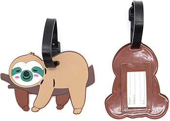 Sloth Luggage Name Tag