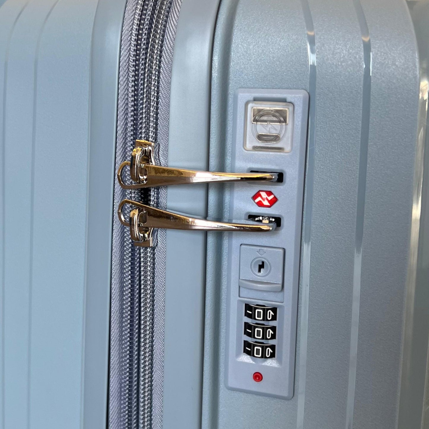PP Luggage + Cup Holder - 24" - Grey Blue