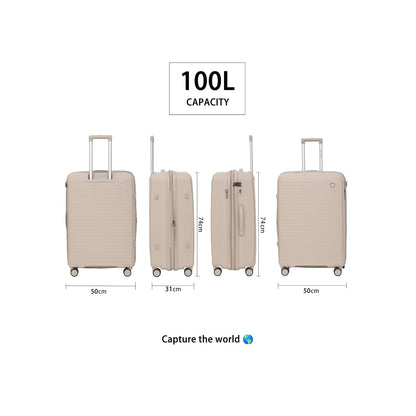 PP Luggage - 28" - Beige