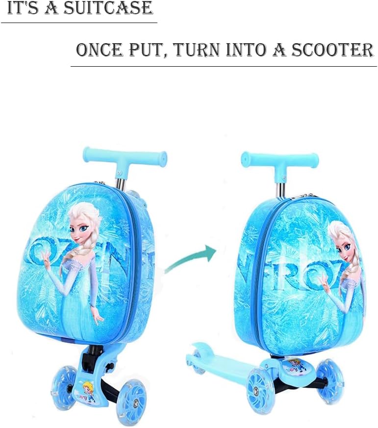 Kids scooter suitcase - Frozen