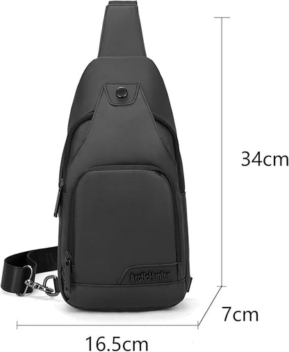 Arctic Hunter Crossbody - Chestbag XB13005  Black