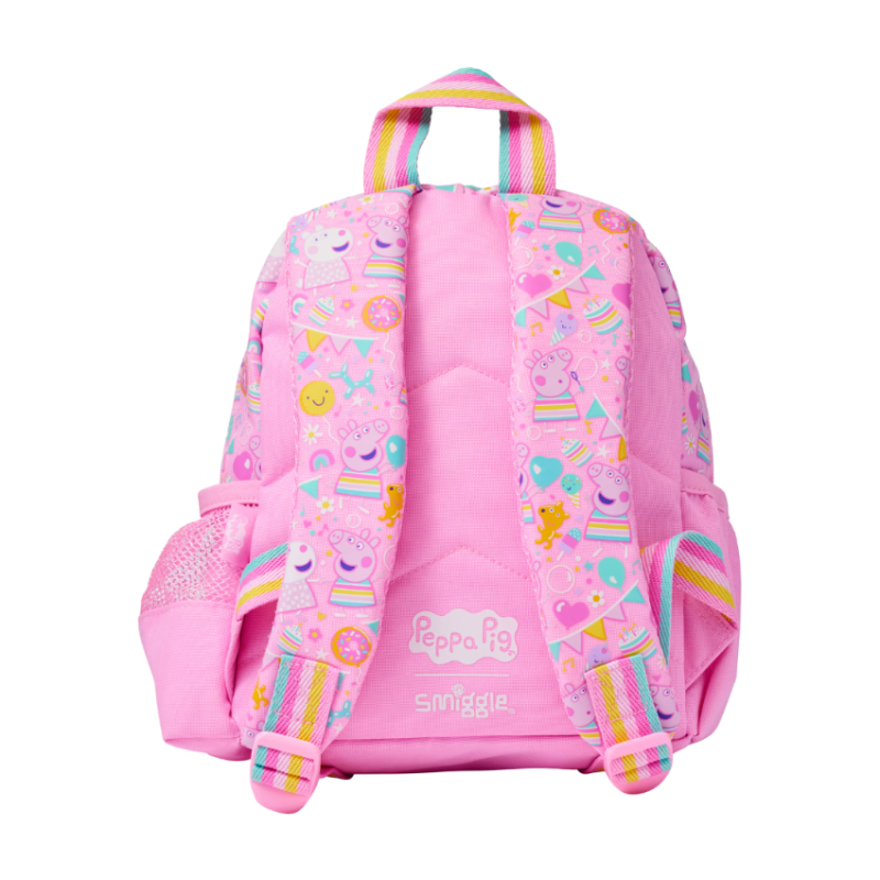Teeny Tiny Peppa Pig Backpack with Detachable Plush Toy, 26cm