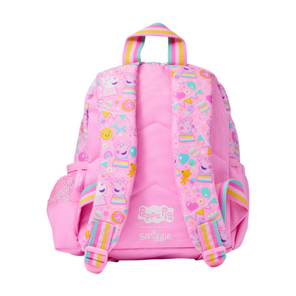 Teeny Tiny Peppa Pig Backpack with Detachable Plush Toy, 26cm